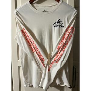 Air Jordan "The Greatest" Accolades Collectable T Shirt History ,comfort SZ-M